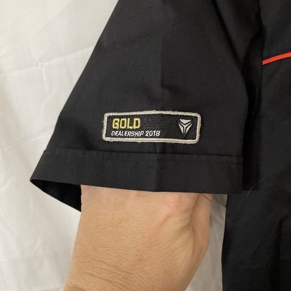 NWT Polaris Slingshot Black Button Up Dealer Men's Medium Shirt - Picture 4 of 8